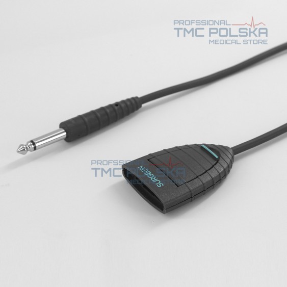Przewód, kabel do elektrody neutralnej  SPLIT - 5365-6429 /FLEX/FLEX S, nr.00404.09 (autoklawny), 3m. Surtron diatermia